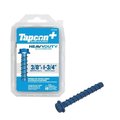Tapcon Tapcon Concrete Screw, 3/8" Dia., 1-3/4 in. L, Steel 10 PK 11440